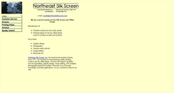 Desktop Screenshot of northeastsilkscreen.com